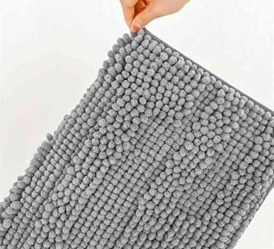 Коврик для ванной и душа коврик для ног в ванную комнату,микрофибра,атискользящий 50х80 см,