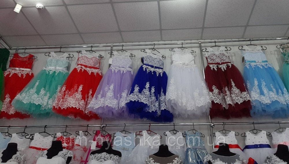 Длинное нарядное платье Кружево на 5-7 лет Кривой Рог - изображение 7