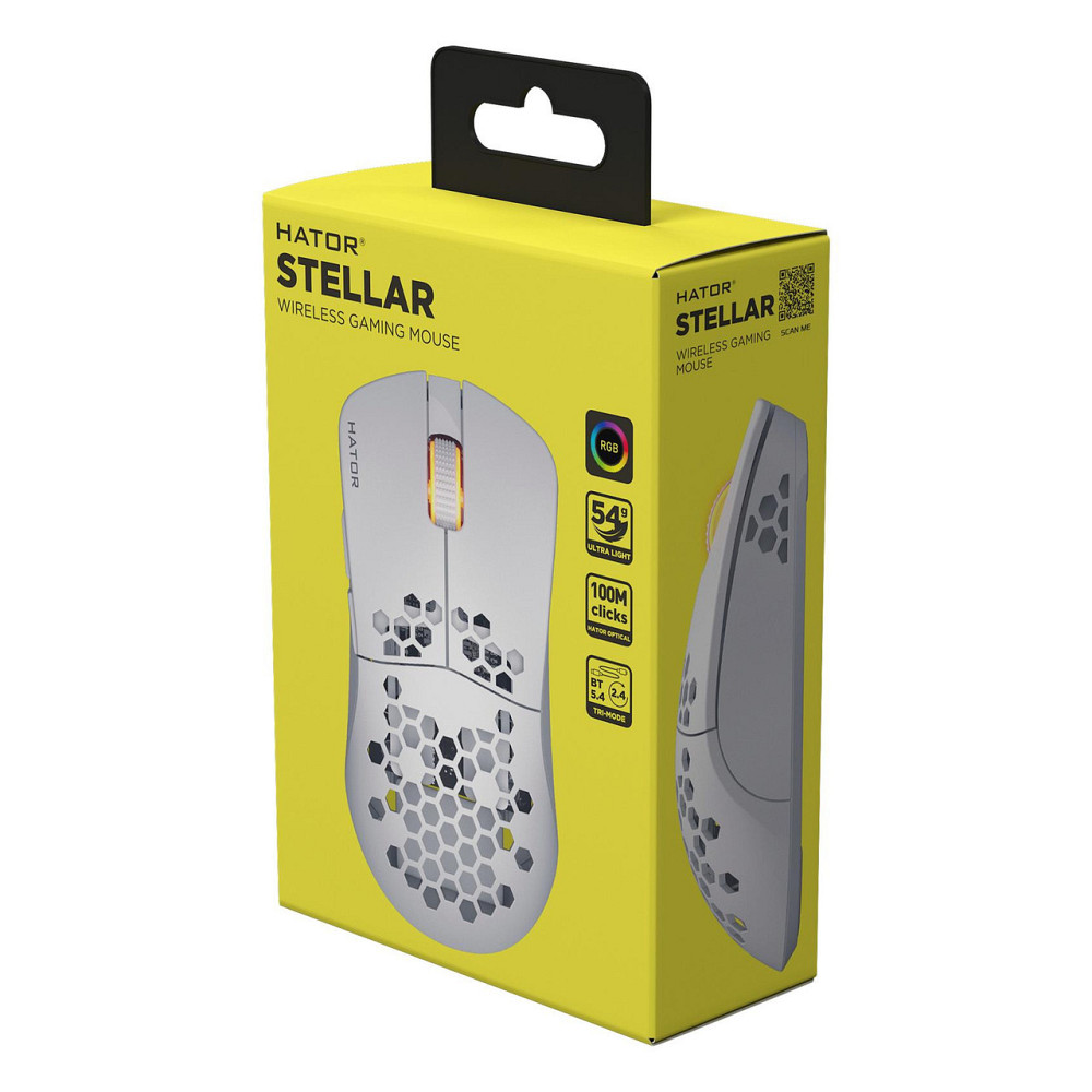 Миша Hator Stellar Wireless White (HTM651) ( 18746 ) Харків - фото 14