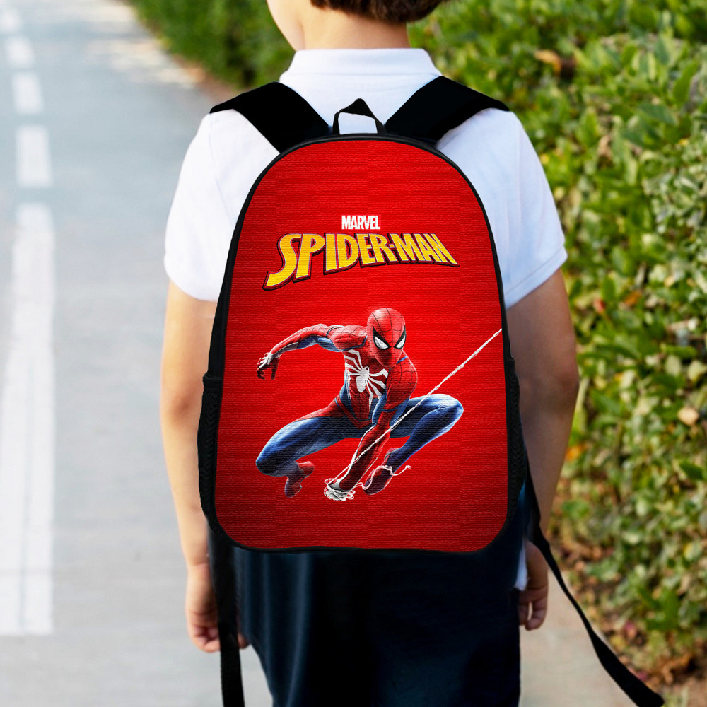 Рюкзак дитячий людина павук, спайдермен "Spiderman" 34х27см, міський ранець для хлопчика з принтом (00391) Київ - фото 1