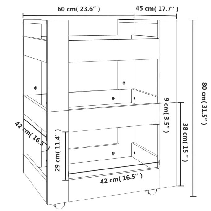Сервірувальний столик "Тольне" мускат Миколаїв - фото 2