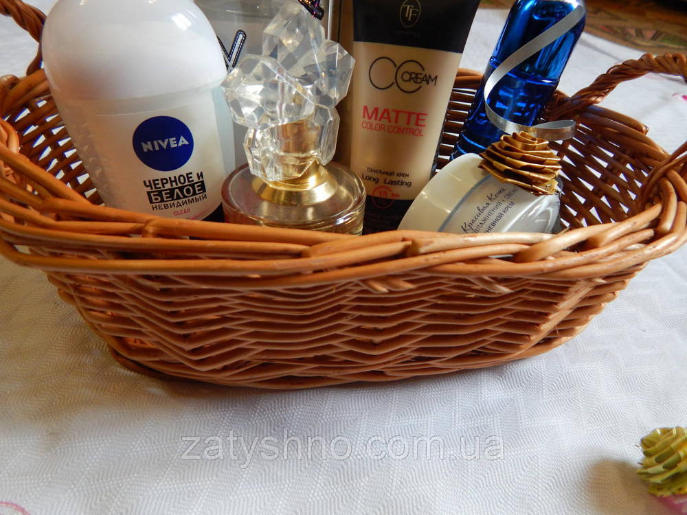 Плетеная корзина с ручками для подарков Киев - изображение 6