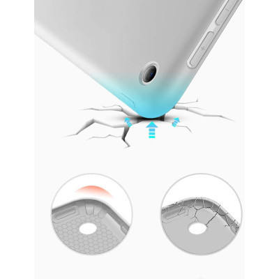Чехол для планшета BeCover Tri Fold Soft TPU Silicone Apple iPad Air 4 10.9 2020/2021 Gray (706872) (706872) Винница - изображение 4