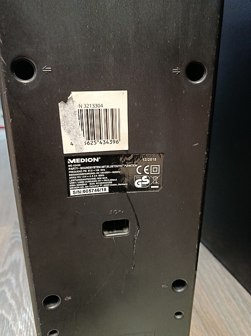 Акумуляторна Bluetooth колонка Medion MD 43439 (товар вживаний) Луцьк - фото 4