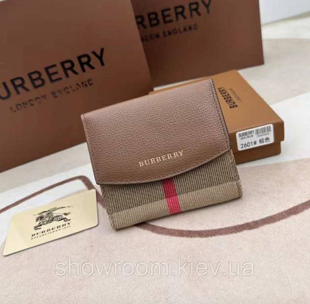 Жіночий невеликий гаманець (2601) коричневий Київ - фото 1