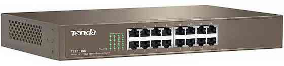 Комутатор TENDA TEF1016D 16xFE, Desktop метал, Некерований Вінниця