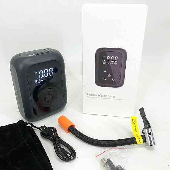 Компресор для підтримки тиску в шинах CZK-4234, Портативний повітряний насос, Компресор підкачки шин AF-13 Львів