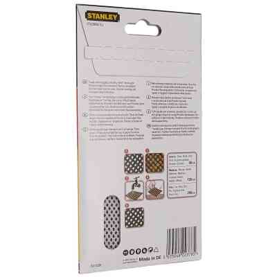 Сітка абразивна Stanley шліфувальна, 100х165 мм, 3 листи, 80 мкм для KA280, BEW200 (STA39092) Вінниця