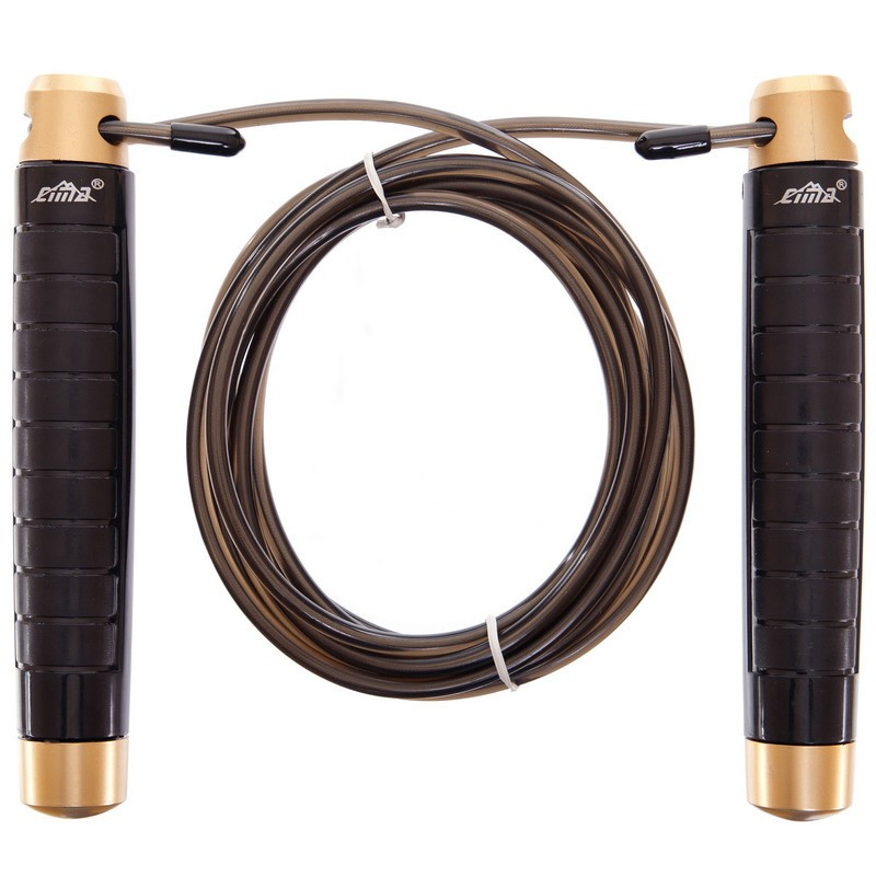 Скакалка швидкісна з підшипниками CIMA CM-J581 Вишневе - фото 1