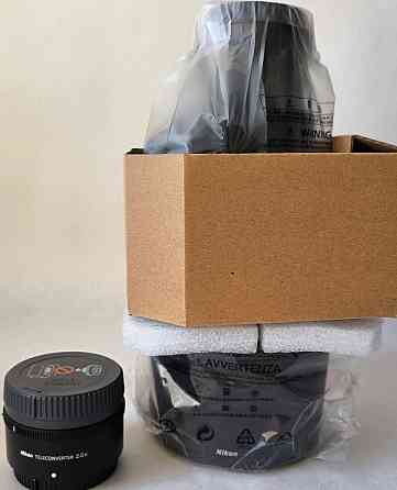Объектив: Nikon Nikkor Z 400mm.f/4.5S VR+ Телеконвектор Nikon Z TC-2.0x.Новий об'єктив. Киев