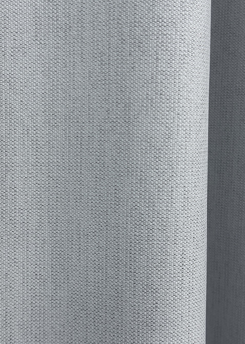 Комплект штор VR-Textil Блэкаут двусторонний Scandi № 1899ш Серо-голубой 130х270 см 2 шт (39-236) Киев - изображение 7