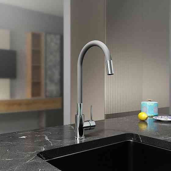 Kitchen Light Pro змішувач для кухні, chrome-grey Київ