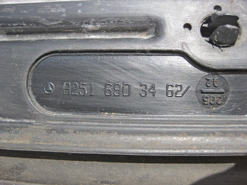 Mercedes-Benz  A2516903462 Ущільнювальна нижня гумка передніх правих дверей R-Class W251 Одесса - изображение 3