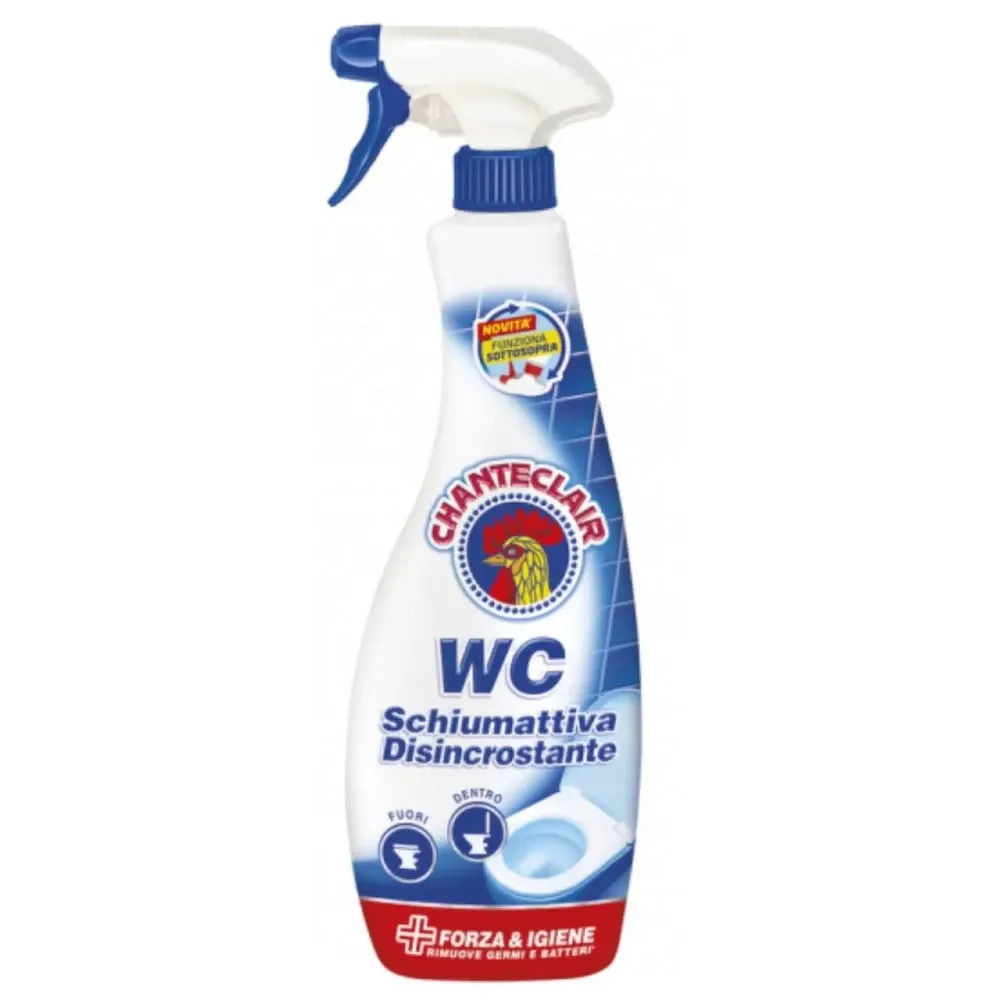 Спрей-пенка для чистки туалетов с дезинфицирующим эффектом Chanteclair WC Schiumattiva Disincrostant Львов - изображение 1