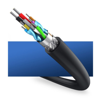 Дата кабель USB 3.0 AM/AF 0.5m US129 black Ugreen (30125) Винница - изображение 3