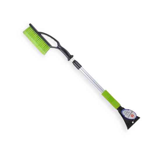 Щетка скребком на ручке телескоп 80-110см мягкая вставка, доп. ручка, алюм. трубка со Мукачево