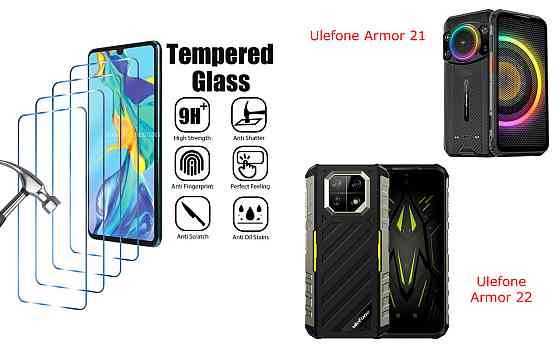 Защитное стекло ArmorGlass для Ulefone Armor 21, Armor 22 – устойчивое к царапинам и ударам Киев