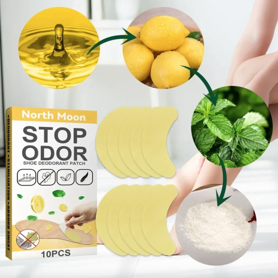 Пластырь в обувь для устранения запаха 10 шт stop odor Винница - изображение 4