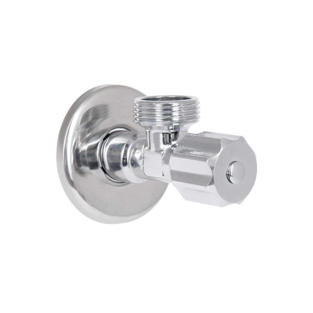 Кран кутовий Thermo Alliance Standart (ручка шестигранник) з вент.буксою 1/2"Н х 3/4"Н SF3441520 Київ - фото 14