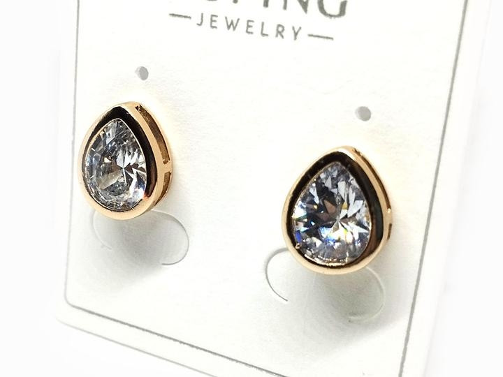 Серьги женские классические капля Киев - изображение 1