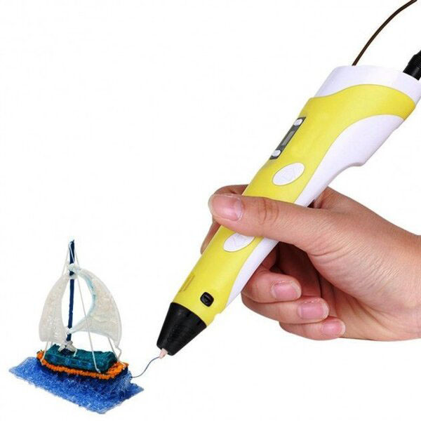 Детская 3d ручка для рисования 3D, Крутая 3д ручка, Ручка pen c экраном Детская 3д с экраном EO-86 Львов - изображение 2