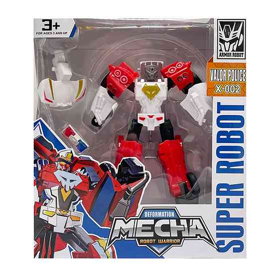 Ігровий набір з роботом-трансформером KKR-12 з безпечних матеріалів Вид 1 Вінниця