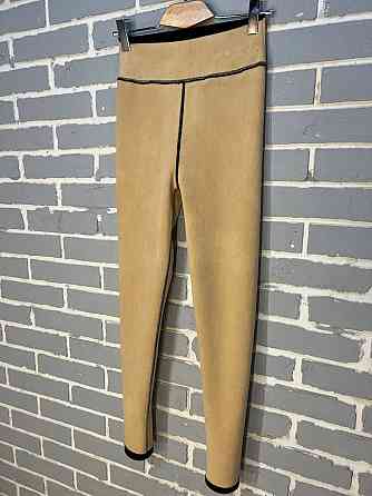 Лосини жіночі Alia 915 дайвінг широкий пояс висока талія утеплені на хутрі чорні , чорний, L Київ