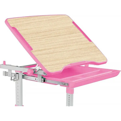 Парта со стулом FunDesk Piccolino III Pink-w Винница - изображение 4