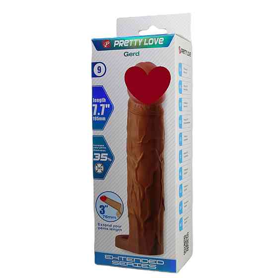 Насадка на член - Pretty Love Gerd Penis Extender +3