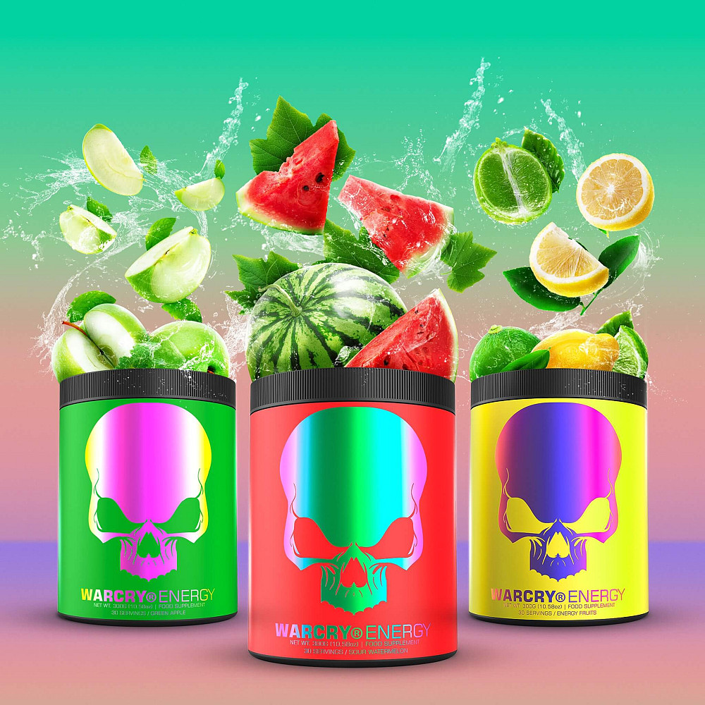 Передтренік Warcry Energy 300 g (Sour Watermelon) Луцк - изображение 3