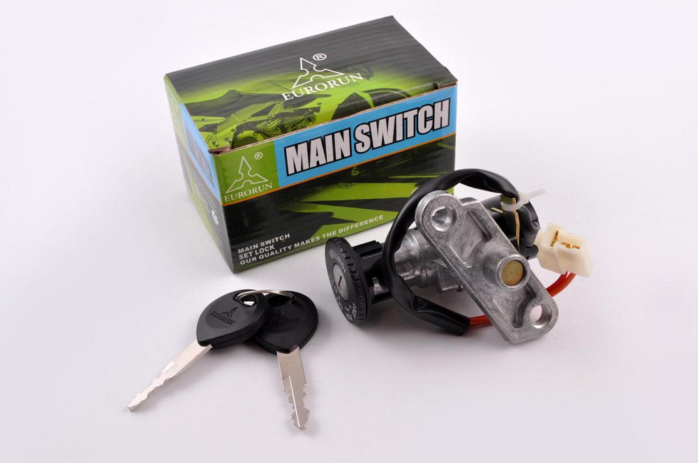 Замок зажигания (голый) Suzuki LETS (2 провода) ST Мукачево - изображение 1