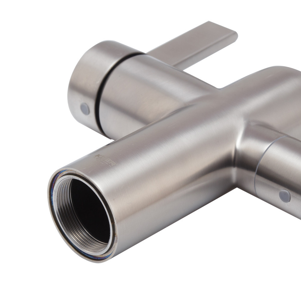 Змішувач для кухні з виходом для питної води Koer KI-72020-02 (з нерж. сталі) (KR4797) Київ - фото 6