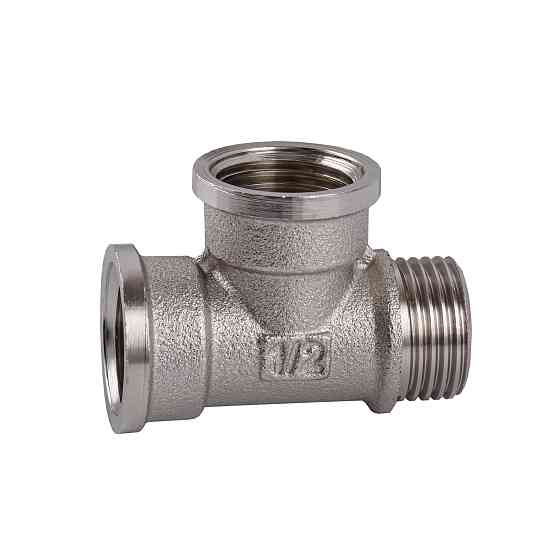 Трійник 1/2″ВВЗ нікельований NT334S OPTIMUM Киев