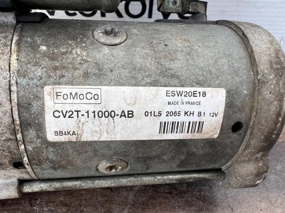 Стартер Ford Fiesta MK7 1.5 / 1.6 tdci 2008-2017 (CV2T-11000-AB) Ковель - изображение 4