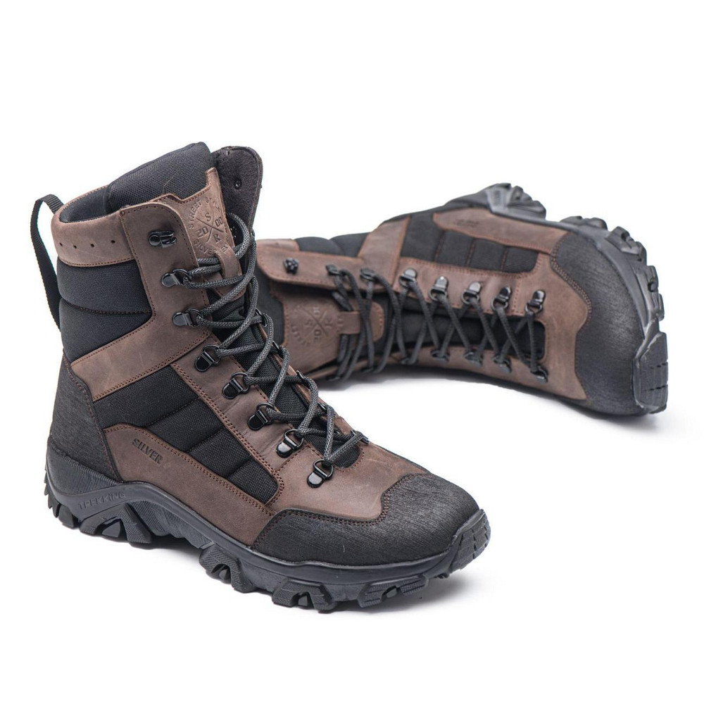 Тактические берцы зимние коричневые теплые водонепроницаемые обувь для ЗСУ полиции ДСНС охраны и охоты 40 (26,5) Харьков - изображение 6