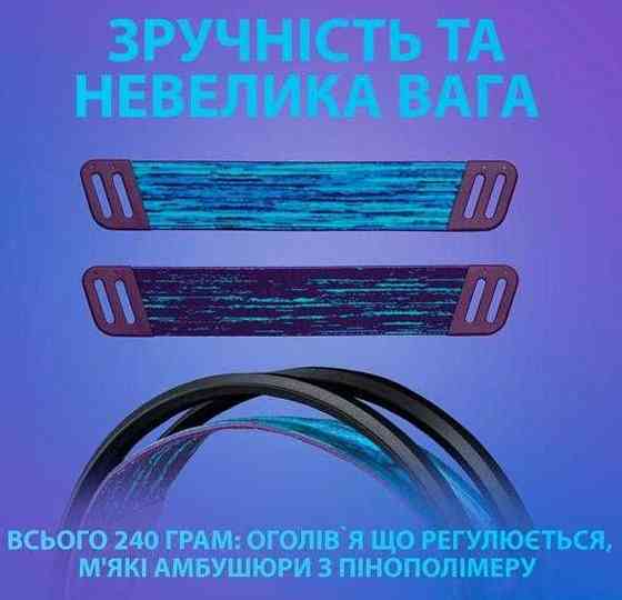 Наушники с микрофоном Logitech G335 Wired Gaming Black. Киев