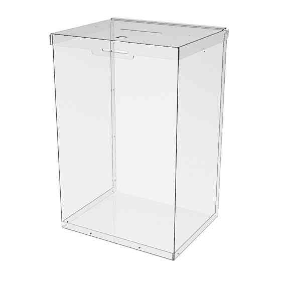 Ящик EKOSTAR с замком для пожертвований и сбора денег 250x200x380. Объем 19 литров Киев