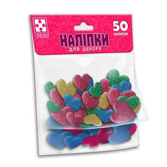 Детский набор мягких наклеек 