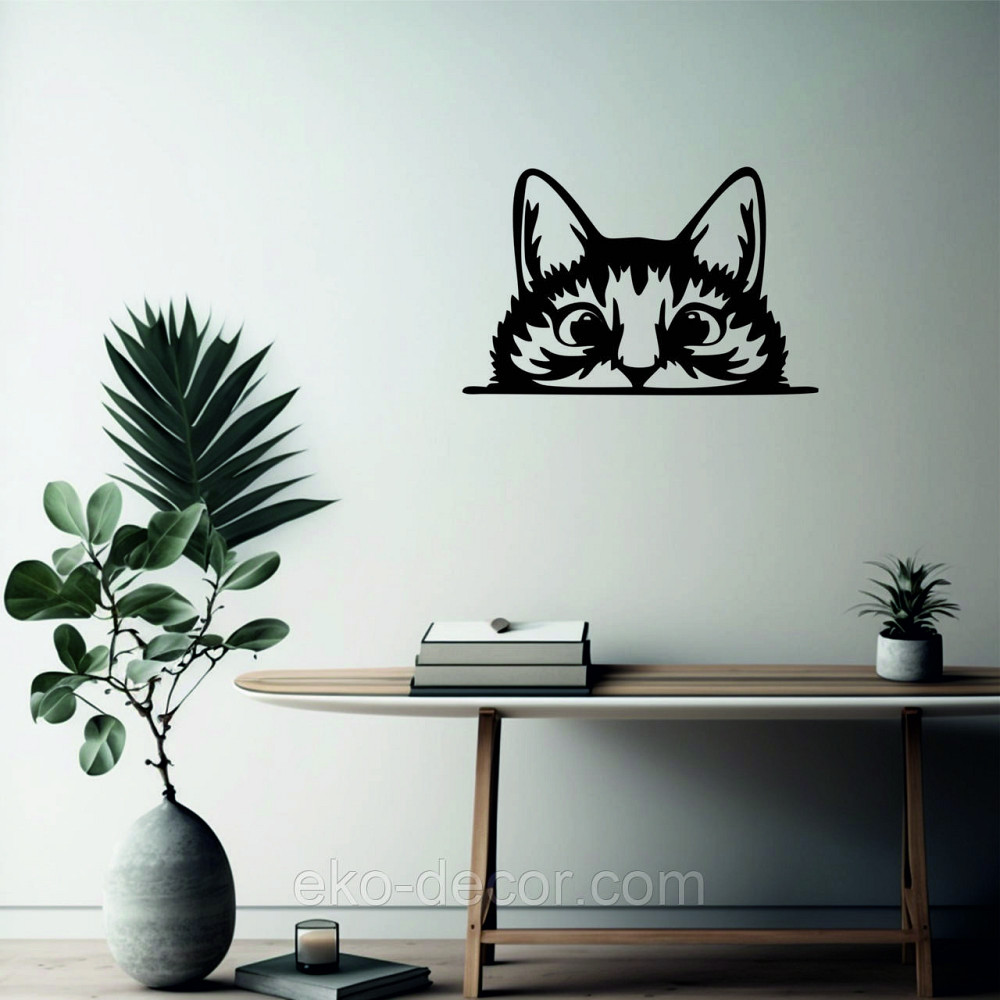 Декоративне настінне Панно «Кіт» Декор на стіну (1 шт/1 кіт) Київ - фото 3