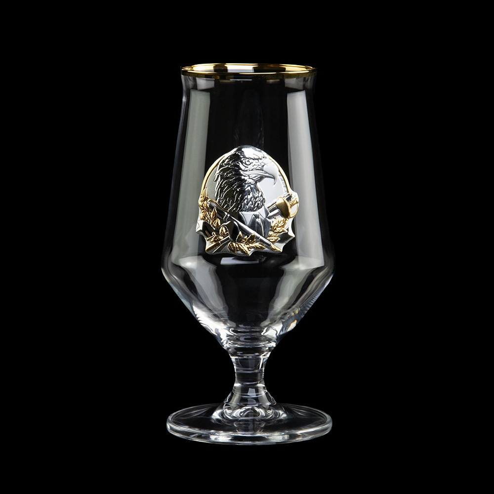 Набір для пива “SENATOR” 6 келихів 470 мл, кришталь, золото Рівне - фото 5