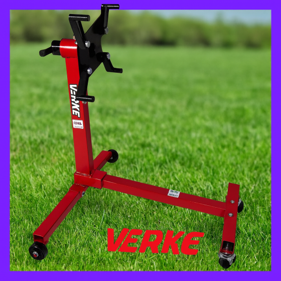 Стенд VERKE для монтажу та обслуговування двигунів з вантажопідйомністю до 450 кг з регулюванням поворотний Львів