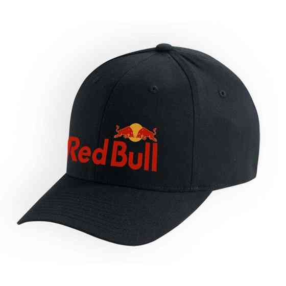 Кепка Red Bull черная с принтом логотипа | Бейсболка унисекс Черновцы