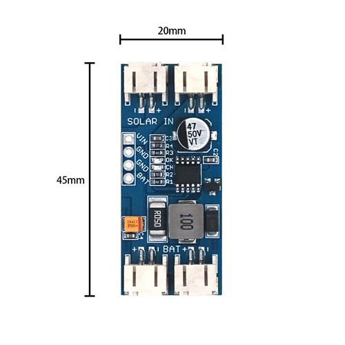Контроллер заряда солнечных батарей MPPT CN3791-6V, модуль зарядки Li-Ion аккумуляторов от солнечных панелей Киев - изображение 2