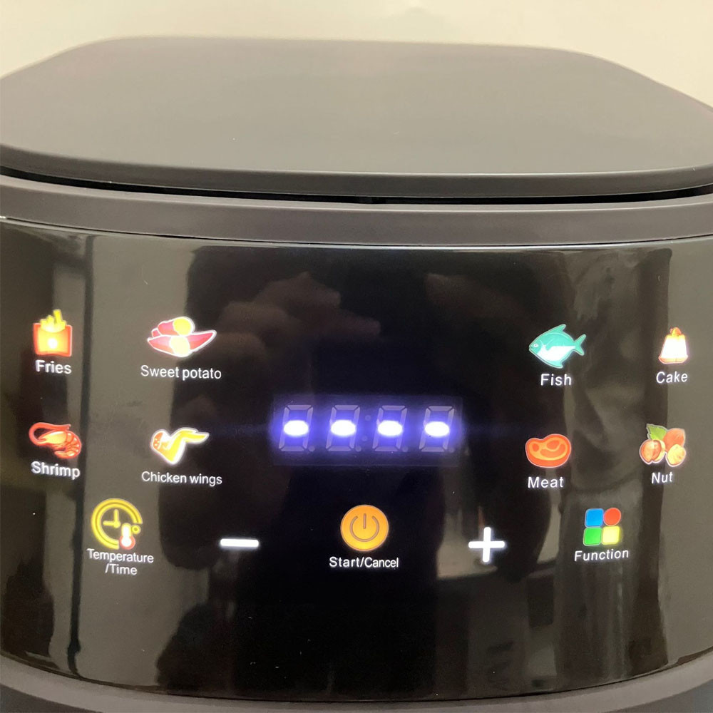 Электрический аэрогриль без масла 8л, 2400W, QF-605 / Безмасляная фритюрница / Мультипечь для кухни Киев - изображение 4