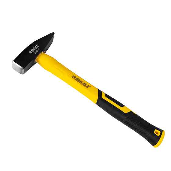 Молоток 500г слесарная фибергласовая ручка SIGMA (4316051) Ровно