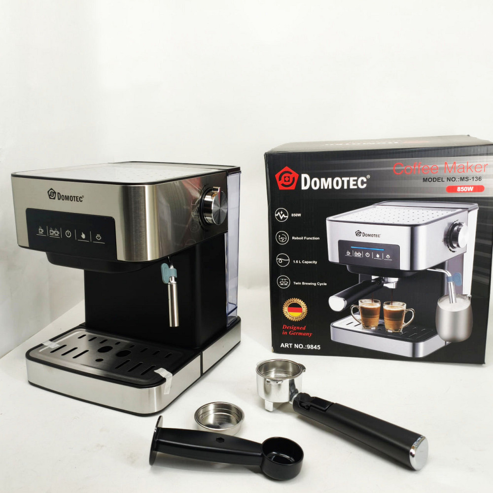 Апарат для приготування кави функцією автоматичного приготування, атором, Домашние кофеварки JZ-52 Львів - фото 7