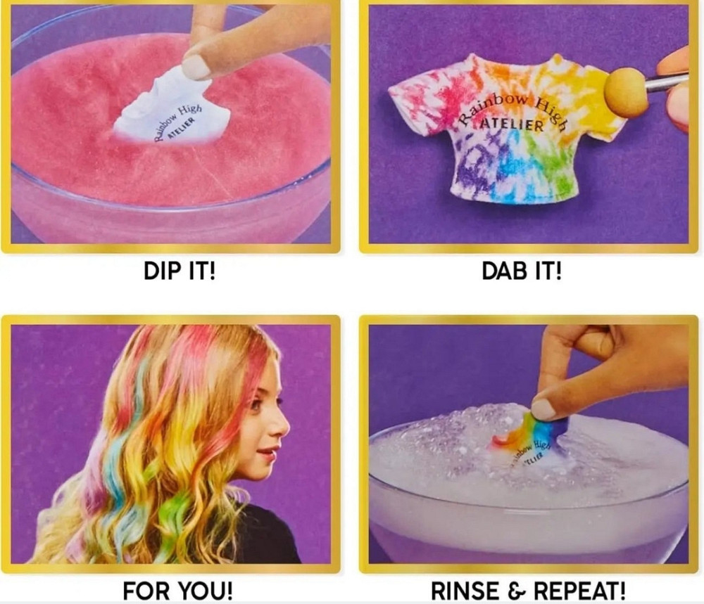 Лялька Рейнбоу Хай Розфарбуй мене  Rainbow High Watercolor. Харків - фото 6