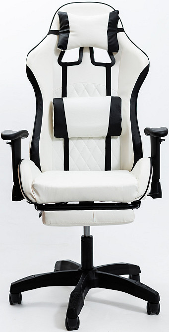 Кресло геймерское DIEGO Raptor white Киев - изображение 3