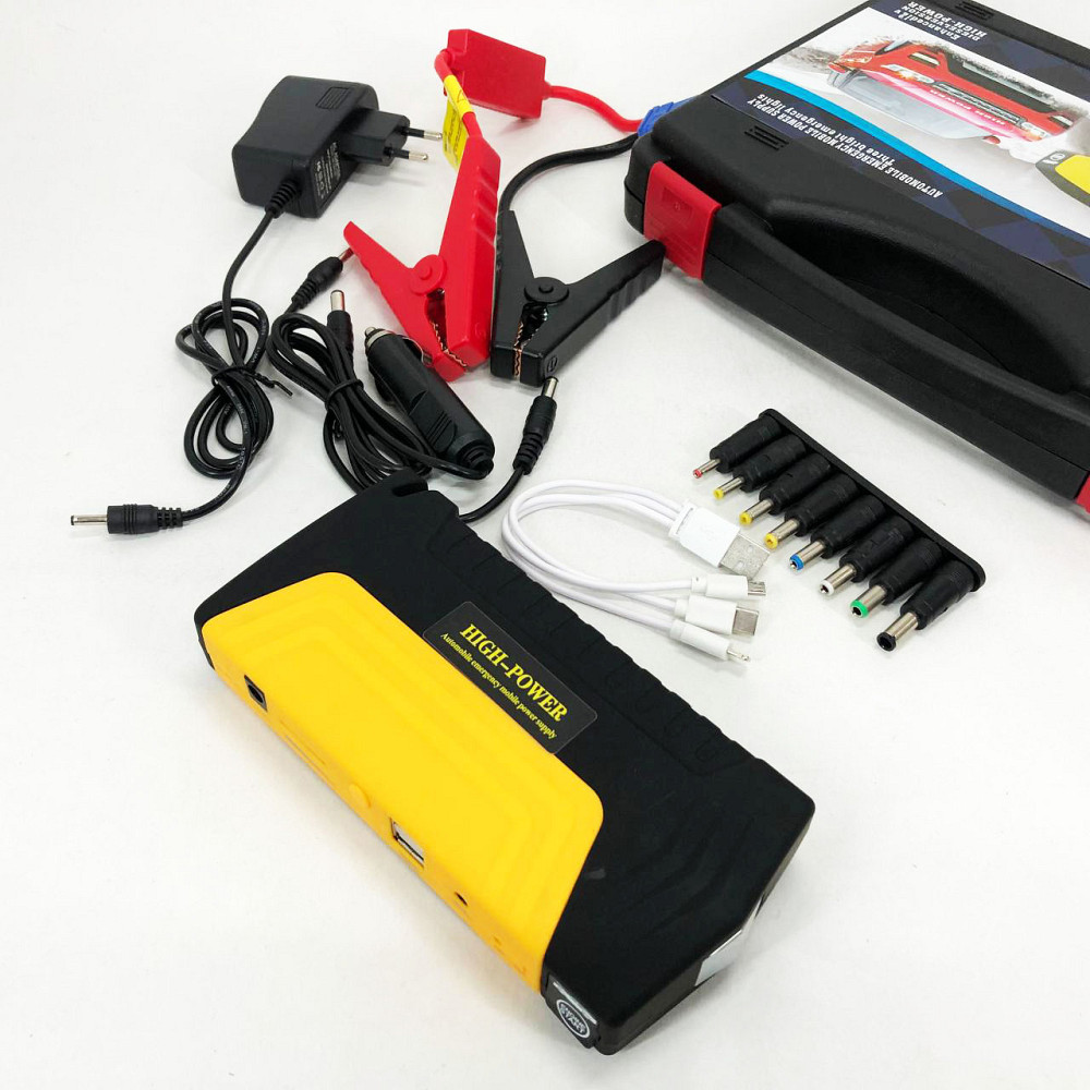 Пусковое устройство стартера 50800 mAh, Пусковое зарядное устройство с фонариком TX-88 Львов - изображение 13