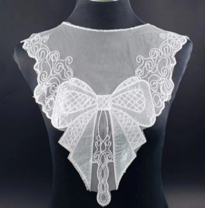 Аппликация нашивка для блузки платья Бант Киев - изображение 1